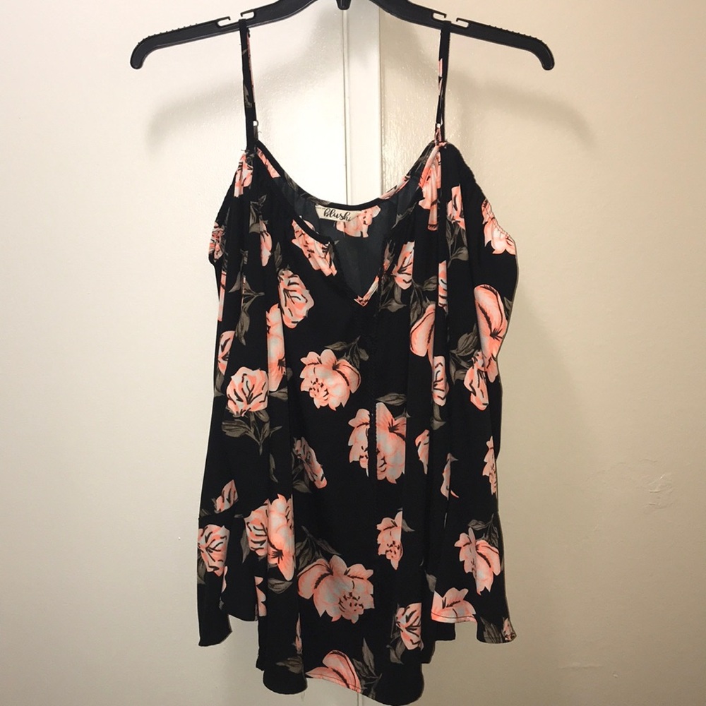 Rose of me the shoulder top